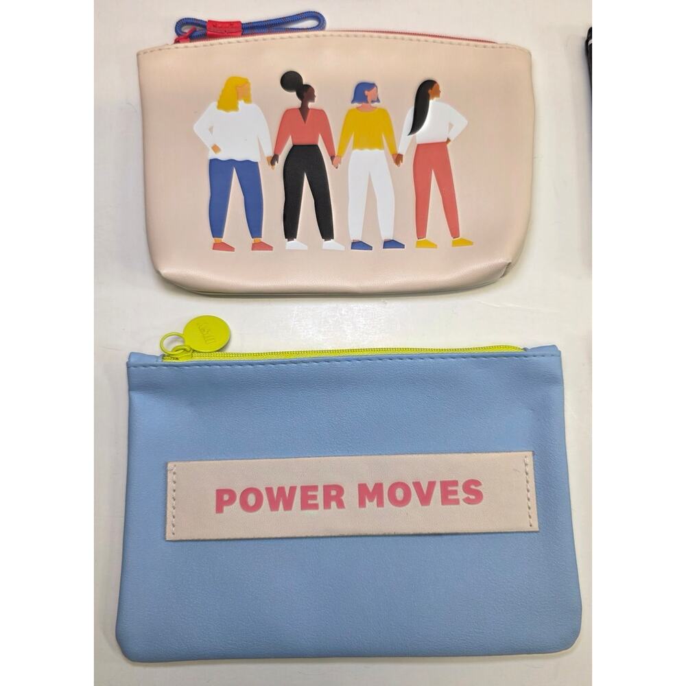 NEW Lot of 7 Ipsy Makeup Cosmetic Glam Bags Travel Zip Pouch Multi-Color Designs - Picture 3 of 8